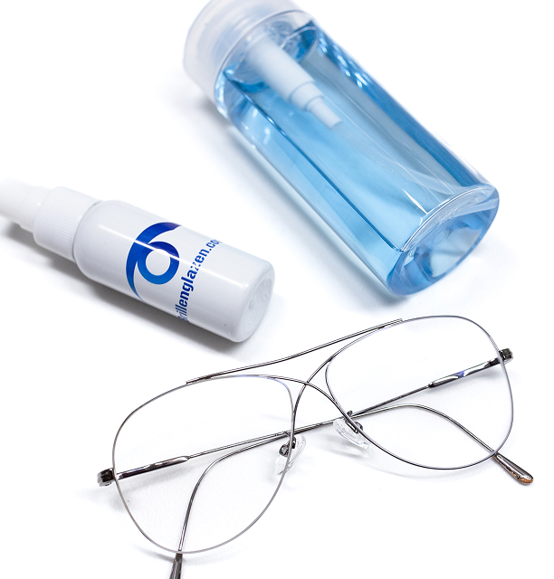 We zetten je nieuwe glazen erin en sturen je bril zo snel mogelijk weer naar je toe